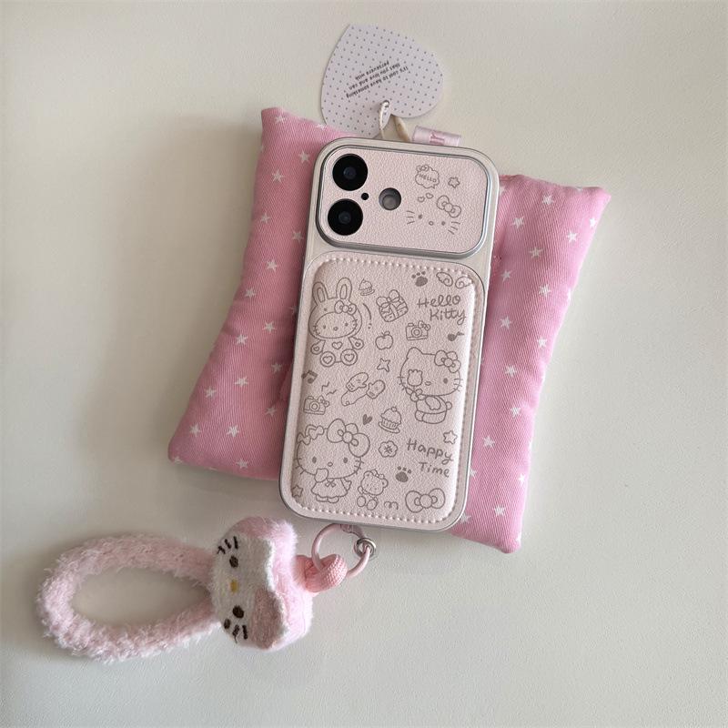 Hello Kitty Heart iPhone Case for 17 Pro Max / 16 / 15 / 14 - Girly Daily Use Edition