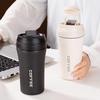400ML Stainless Steel Coffee Mugs Thermos Bottle Portable Car Vacuum Flasks Travel Thermo With Straw Insulated Cup Water Bottle