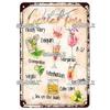 SQDGLZ Vintage Pizza Delicious Food Metal Sign Tin Sign Plate Home Bar Door Wall Decor Sticker Decoration Plaque Poster Gift