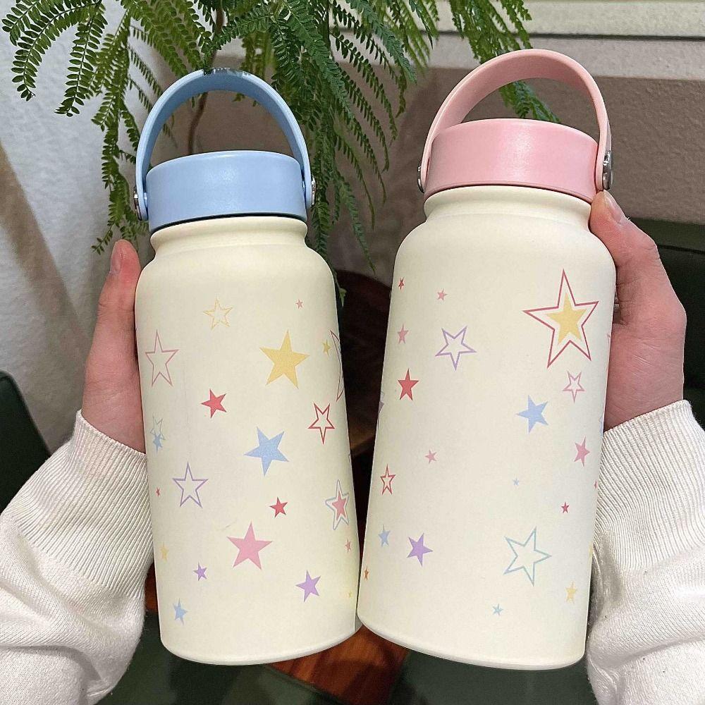 Leak-proof Insulated Cup 900ml Vacuum Flasks Water Bottle Stainless Steel Cup  Cold Drink