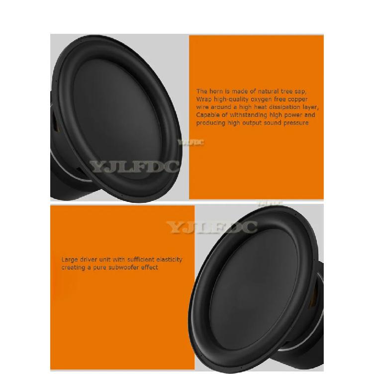 300W High-power Subwoofer 10 Inch Active Subwoofer Home Theater Portable Computer Speaker Digital Transmission Speaker TV
