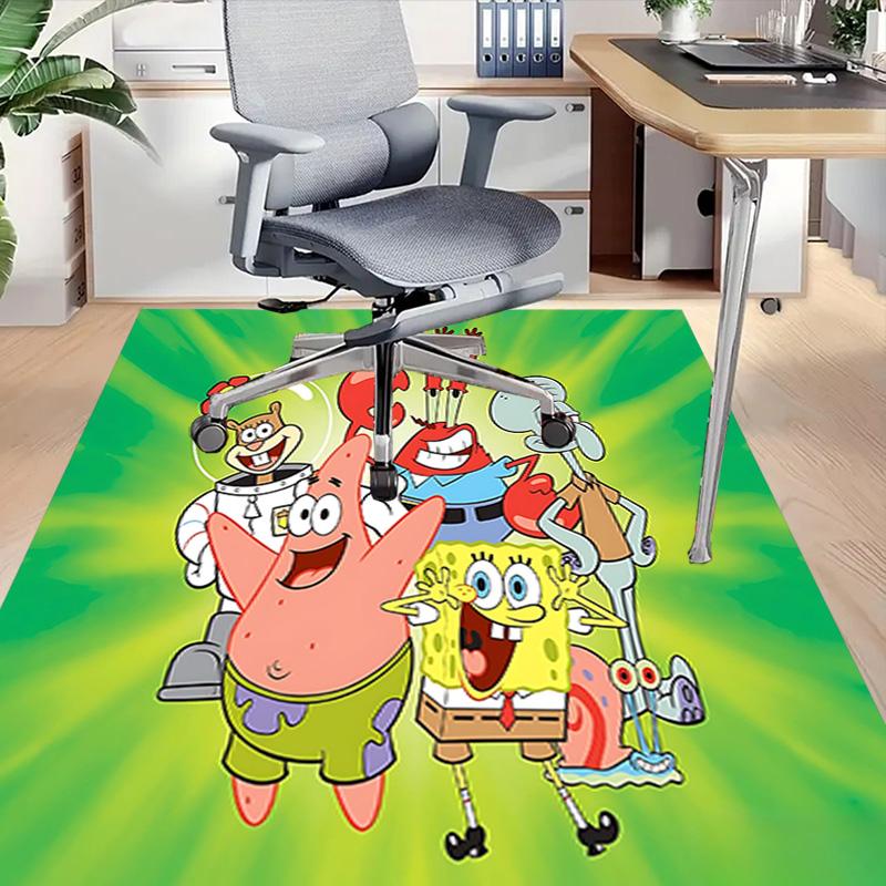1pc Underwater Friends Adventure Carpet for Playroom Bedroom Living Room Sofa Home Decor,kids Game Area Rug Non-slip Floor Mat Y7292