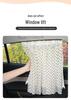 Car Sun Shade Blackout Curtains - Baby Window Protection with Suction Cup Mesh for Side Privacy