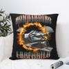 Bombardiro Crocodilo Anime Pillowcase Polyester Cushion Cover Decor Italian Meme Brainrot Pillow Case Cover Home