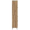 2 Piece Cabinet Set Artisan Oak Finish 34.5 x 34.5 x 90 cm