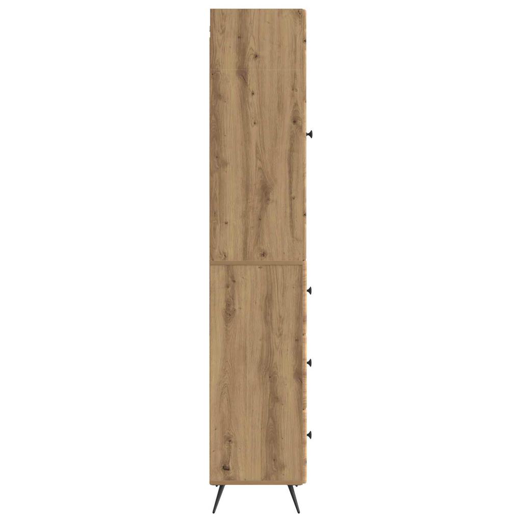 2 Piece Cabinet Set Artisan Oak Finish 34.5 x 34.5 x 90 cm
