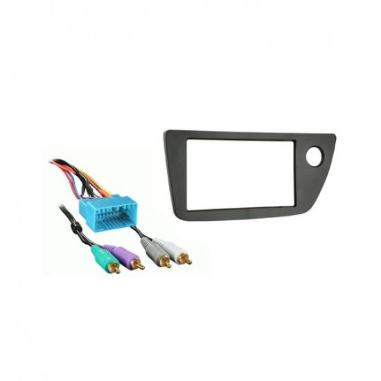 Fits Acura RSX 2002-2006 Double DIN Aftermarket Harness Radio Tall Dash Kit