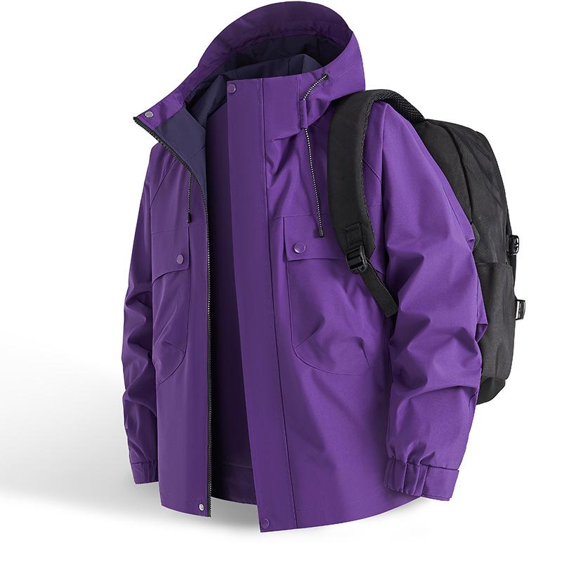 

Couple s Unisex Windbreaker: Men s Mountain Style Casual Jacket, Ideal for Outdoor Adventures 4XL