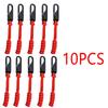 5PCS Fabric Zipper Closure Replacement Slider for Zipper Handle Repair Kit Zipper Pullers Durable Wear-Resistant Cord LLT003