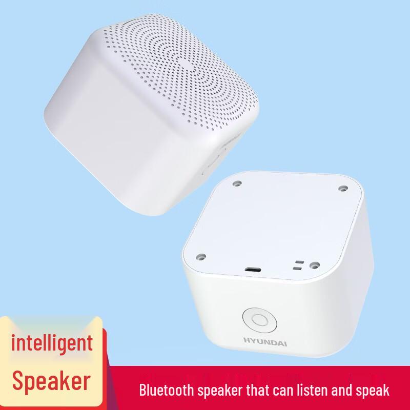 Hyundai AI Smart Portable Bluetooth Speaker CN plug (adapter included)
