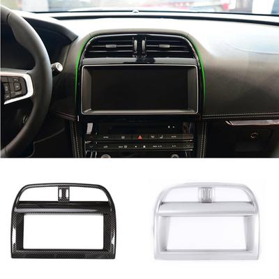 ABS Car Interior Navigation Screen Frame Trim Fit For Jaguar XE XEL F-Pace F Pace X761 2018 Auto Accessories