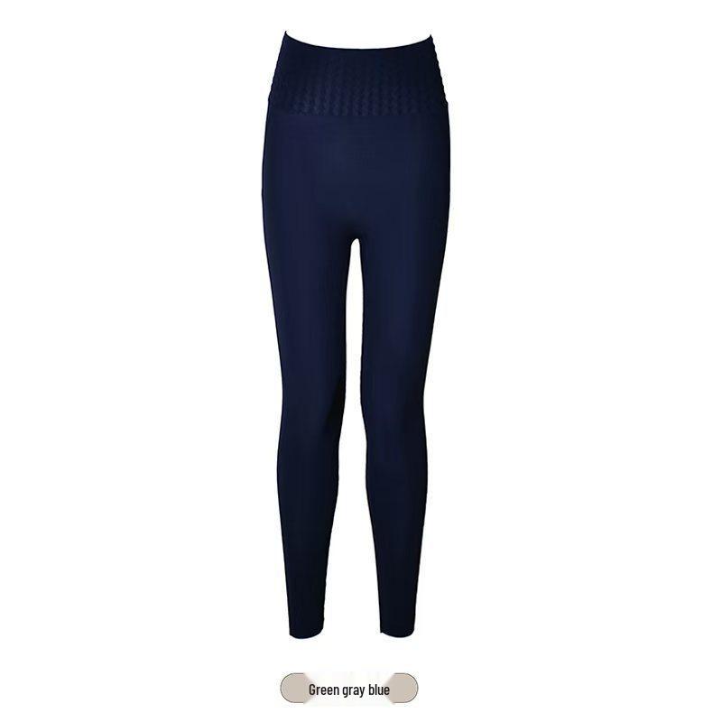 

High Waist Butt-Lifting Yoga Pants: Slimming, Comfortable Women s Base Layer for Spring/Summer Medium темно-синий