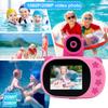 Kids Camera Waterproof Underwater Camera 2 Inch Screen 1080P HD Digital Kids Video Camera Indoor Outdoor Action Cameras