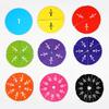 1 Set Fraction Learning Cards Percentage Decimal Fraction Tiles Circles Math Manipulatives Elementary Students