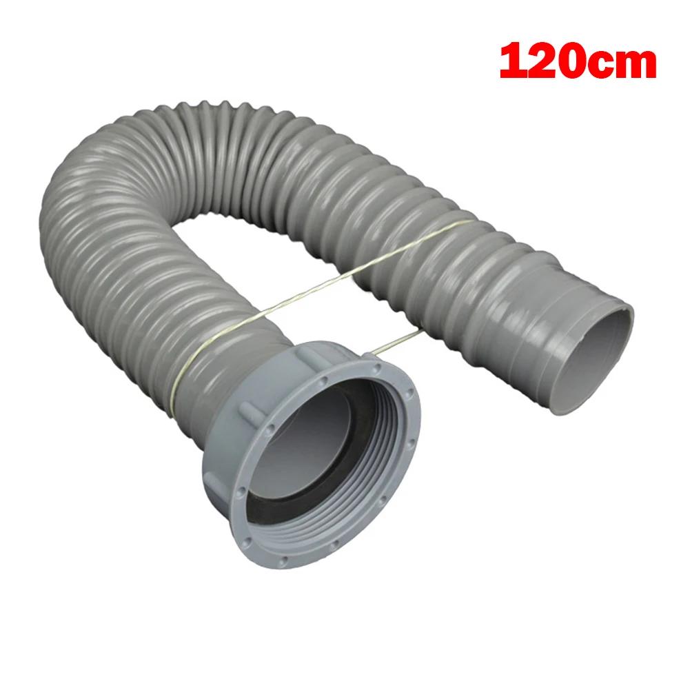 Drain Pipe Sewer Kit Household Cleaning Accessories Drain Hose Drainage Kitchen Sewer Strainer 40/60/80/100/120cm