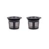 Reusable K Cups for Keurig 2.0/1.0 Mini K150/K70/K15 Refillable Coffee Pods with Stainless Steel Mesh Eco-Friendly Filter