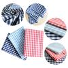 1Pc 30x40cm Classical Plaid Cotton Dinner Table Cloth Napkins Kitchen Placemat Home Party Decoration
