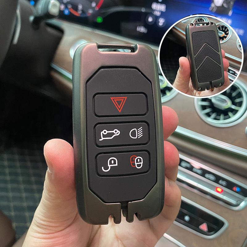 Land Rover Key Case: Fits 23 Range Rover Evoque, L Shell, Discovery 4, Sport, Velar, Freelander 2, Defender.