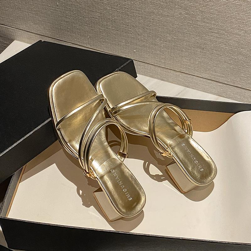 8148-14 Women's Two-in-one Sandals To Wear, Exquisite and Fashionable 2025 Summer New Cool Slippers