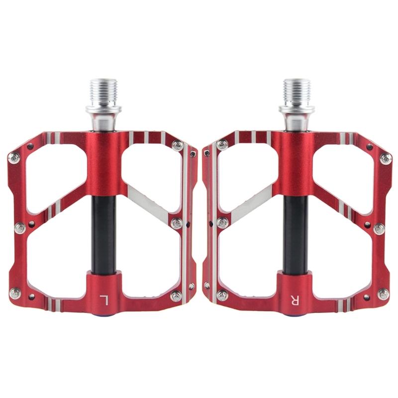 Light weight Bicycles Platform Pedal Quickly Release Pedal Antiskid Bicycles Pedal for Mountain Cycling Road Bicycles красный
