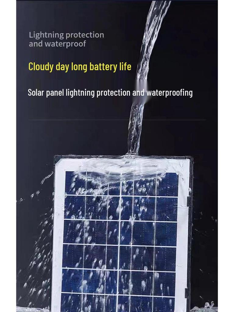 Cross-Border Solar LED Ceiling & Street Light for Indoor & Courtyard