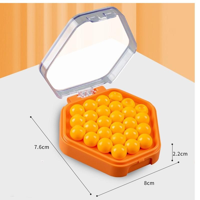 Smart Pinball Mini Pocket Magic Beads Game for Children 8-12 Years Old Double Match Puzzle Table Play Intelligence Development