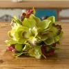 7-huvud Konstgjord Blomma Orkidé Hem Hotell Bröllop Brud Konstgjord Blomma