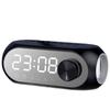 TF Card Support Wireless Bluetooth Speaker FM Radio Wireless Sound Box Portable Bedside Clock