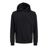 Jack-and-Jones Star Basic Sweatshirt Hoodie 50% Organic Cotton Black