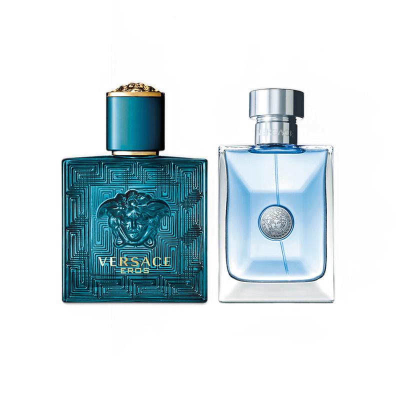 Versace EROS Herrenparfüm Set Fougere Duft EDT Minze Tonkabohne Zeder + 4000323 9-30ml+30ml
