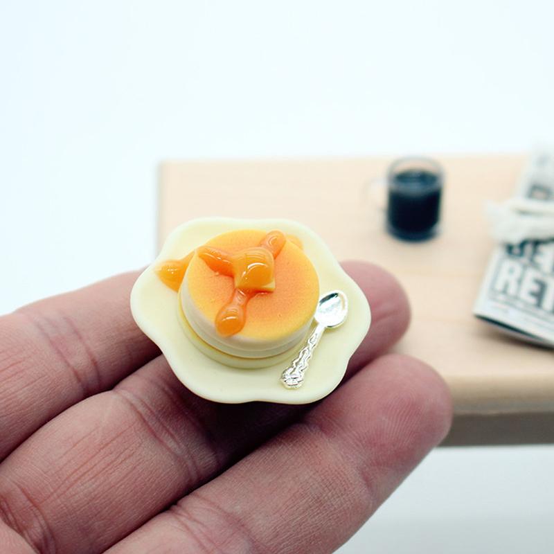 4Pcs/Set Creative Coffee Desserts Model Food Ornament Toy Miniatures Food Doll House Decor Diy Supplies Dollhouse Accessories