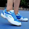 2026 White Blue Professional Table Tennis Shoes for Men and Women Training Volleyball Indoor Outdoor Badminton Women Shoes