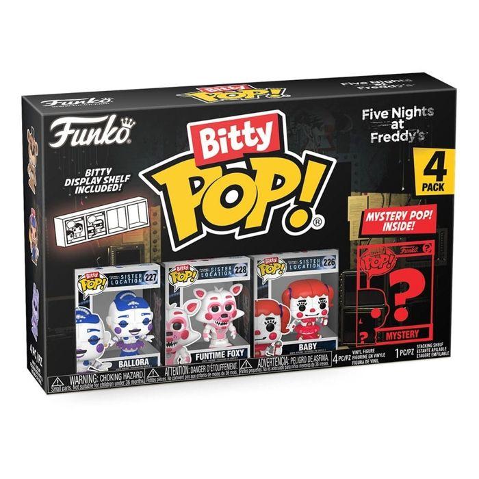 Figurine - funko - bitty pop! - five nights at freddy's - ballora - 4pk - 2,5 cm
