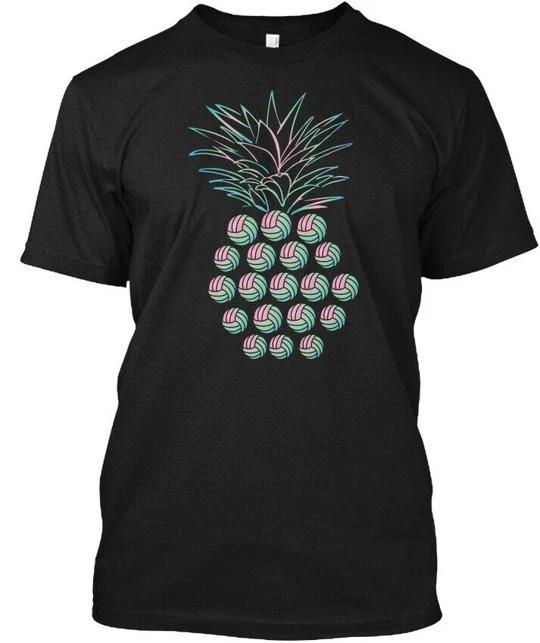 

Pineapple Volleyball Ananas Ball TTshirt Made in the USA Size S to 5XL L