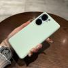 Applicable To Iqooneo1pro Mobile Phone Case, Liquid Silicone vivoS11 Simple Solid Color Anti-drop Protective Case, Advanced Sense