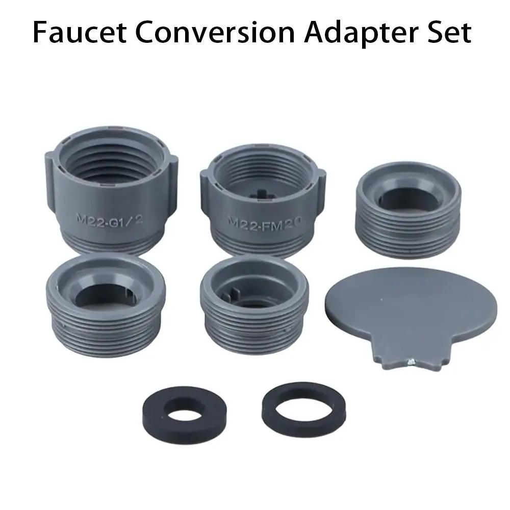 1 Set Convertitore Rubinetto di Riparazione Set Adattatori Rubinetto Accessori Depuratore d'Acqua Connettore Rubinetto Aeratore Universale Bagno Cucina