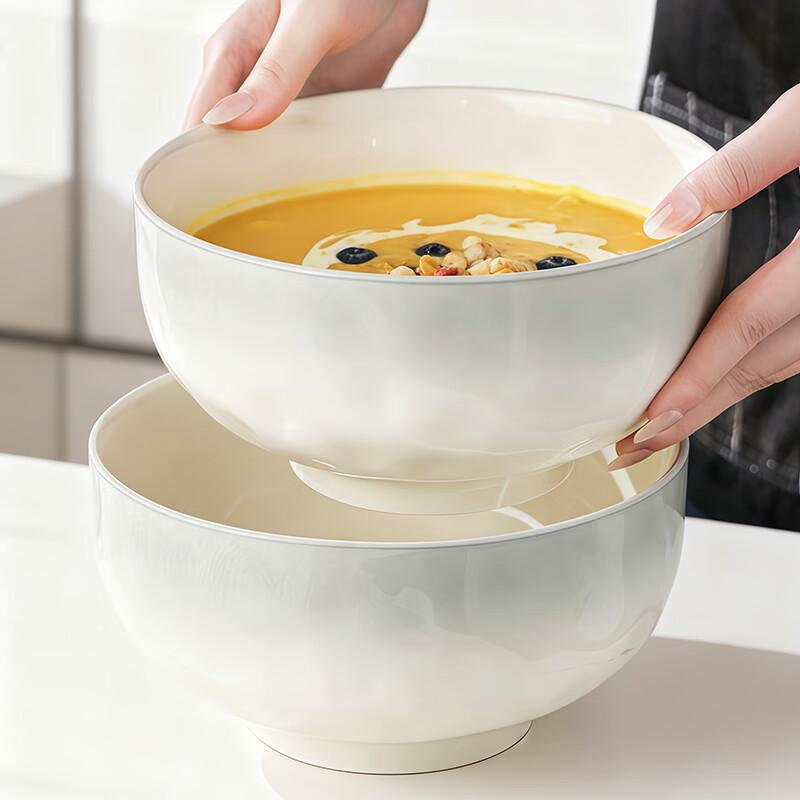 Набор из 2 больших керамических мисок Jiwu Senlin для супа и рамена