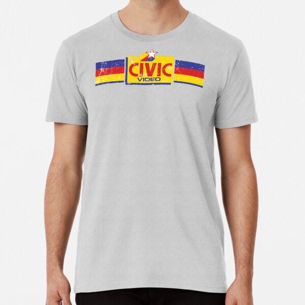 

Civic Video Premium T-Shirt S to 5XL Made in the AU/USA T-Shirt XL