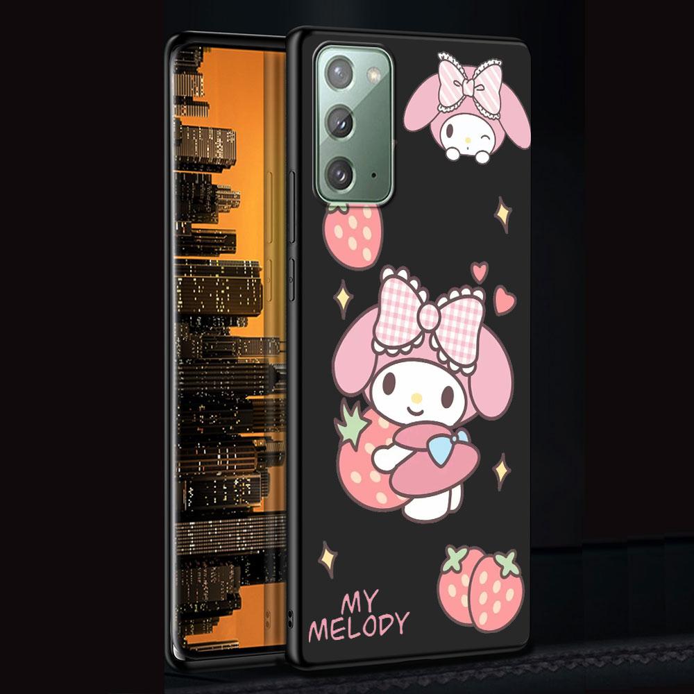 

Чехол Hello Kitty Kuromi для Samsung Galaxy Note 20 Ultra 10 Plus 9 8 ТПУ Чехол для телефона Note 10 Lite Мягкий чехол Funda Capa Samsung Note 8