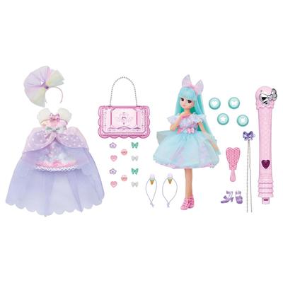 TAKARA TOMY Licca-chan Kiratto Karachen Gelato Rika-chan Deluxe Dress-up Play Toy 3+