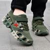Manufacturer summer camp children's military training camouflage sports shoes boys' shoes spring and autumn 2025 new camouflage shoes