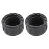 2pcs PVC Female Thread End Cap Connector 20mm/25mm/32mm Hose Connector With Rubber Seals Water Pipe Connector Fittings