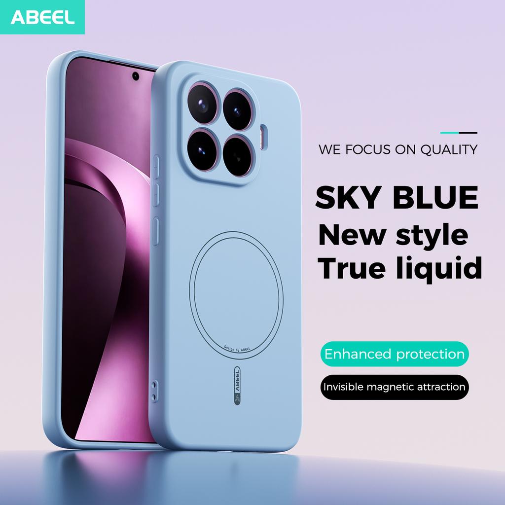 For Xiaomi 17T/17T Pro Case Clean Minimalist  Durable Liquid Silicone Magnetic Scratch-resistant Cover For Xiaomi 17 T Funda