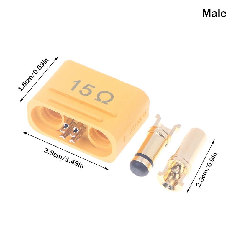 As150U Battery Connector Plug W/ Signal Pins -Male/Female For Rc Model Airplane Waterproof Cconnector For Agricultural Drones