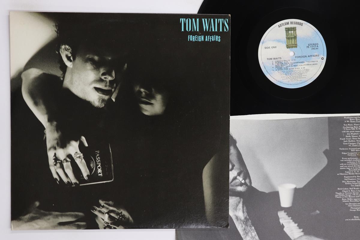 

LP Record TOM WAITS Foreign Affairs 7E1117 ASYLUM 1977 US Rock Used