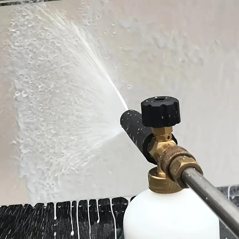 High Pressure Car Wash Foam Sprayer Machine with Quick Plug, Fan-shaped Head Set, and Snowflake Foam Pot