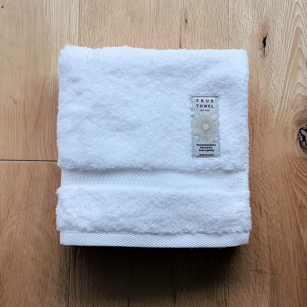 TRUE TOWEL classic HOTEL Grand Face Premium Imabari Towel Towel, (White)