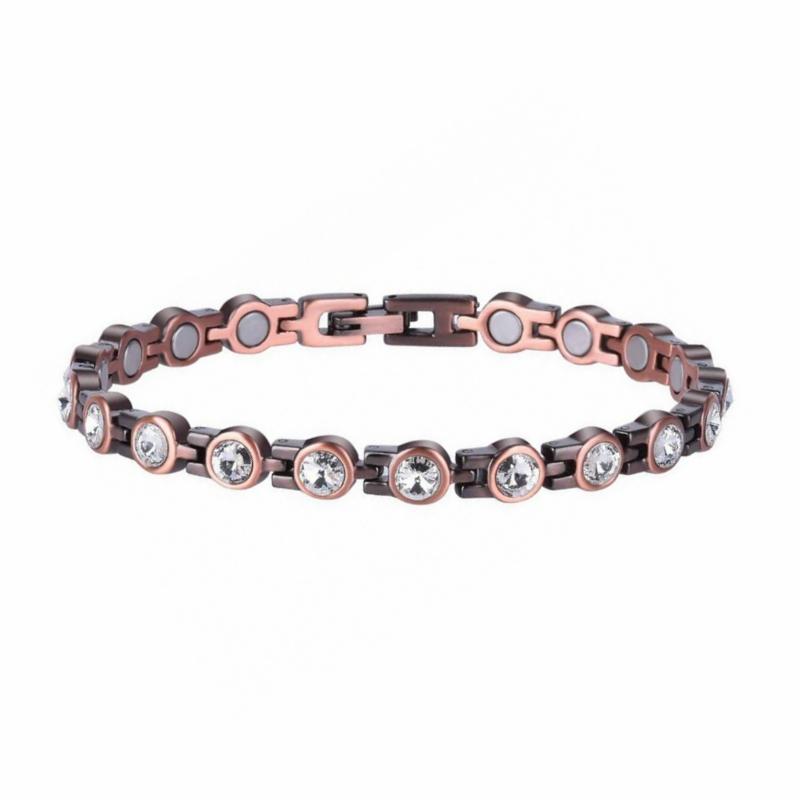 17 Style Vintage Copper Color Magnetic Weight Loss Bracelets for Women Pain Relief Bio Energy Blood Pressure Accessory JewelryGood Product