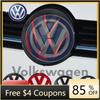 Styling Mouldings For VOLKSWAGEN VW Car Front Grill Badges Rear Trunk Emblem Lid Covers Logo Sticker For VW Volkswagen Golf 6 Go CWW1