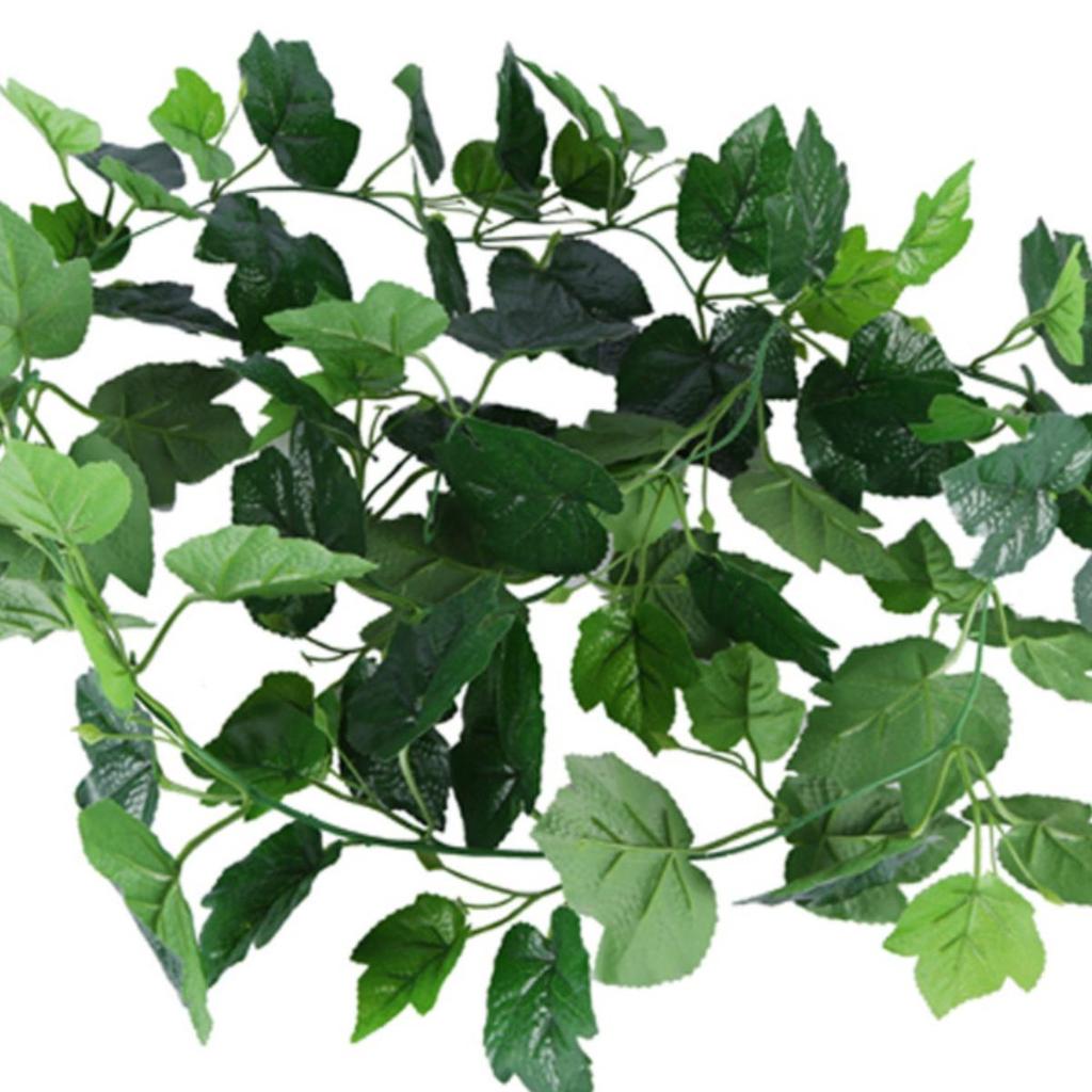 Rattan Vine Decorative Fake Leaves for Ceiling and Pipe Covering
